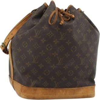 Louis Vuitton Pre-owned No&eacute; Shoulder Bag - Dames - Vintage Tas - Bruin - ONE Size - Leer - Vintage