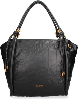 Custo Barcelona Tetuan Schoudertas - Dames - Tassen - Zwart - Maat: ONE Size Zijde