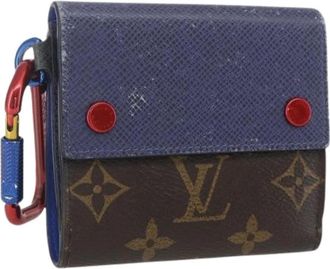 Louis Vuitton Pre-owned Wallets, female, Multicolor, Size: ONE SIZE Pre-owned Canvas Wallet