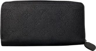 Louis Vuitton Pre-owned Wallets, female, Black, Size: ONE SIZE Pre-owned Leather wallets