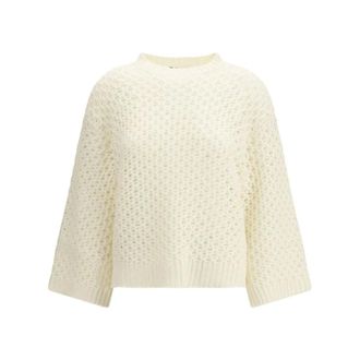 Fabiana Filippi Truien & Vesten, Dames, Beige, M, Wol, The Jumper