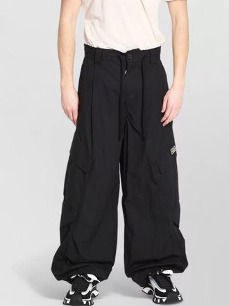 Dolce & Gabbana wide leg loose fit cargo trousers