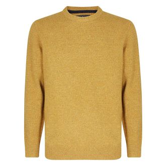 Barbour Essential Tisbury Sweater - Heren - Truien - Geel - Maat: XL