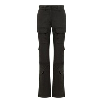 Givenchy Cargobroek met Meerdere Zakken - Dames - Broeken - Zwart - Maat: S Katoen