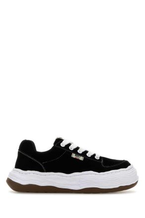 Miharayasuhiro Black Velvet Oliver Sneakers