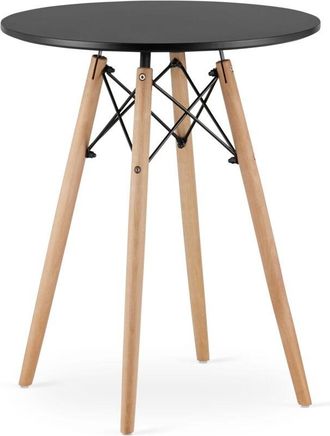 OEM Todi Mesa Redonda 60cm - Negro