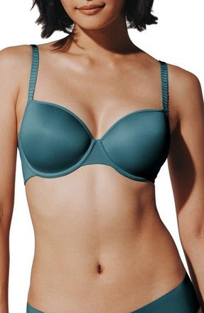 Thirdlove 24/7 Classic Underwire T-Shirt Bra in Deep Sea at Nordstrom, Size 32C1