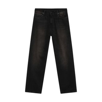 Carhartt Work in Progress Jeans, Heren, Zwart, W33, Katoen, Aaron Pant