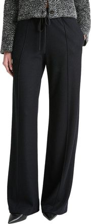 Vince Mid-Rise Drawstring Wool-Blend Pull-On Pant