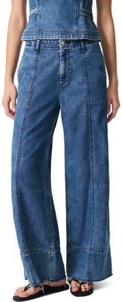 Rag & Bone Arianna High Waist Wide Leg Jeans in Beekman at Nordstrom Rack, Size 27