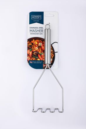 Lewis's Stainless Steel Masher | TJ Hughes
