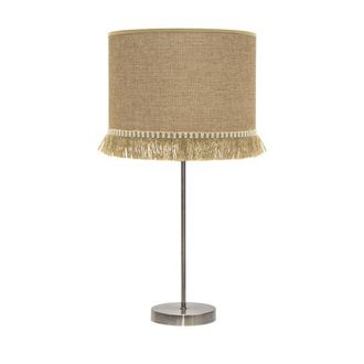 Fabrilamp Sobremesa Alto Sibila 1xe27 Cuero/arena 62x30x30 Cm