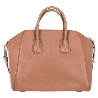 Givenchy Pre-owned Antigona Bag - Dames - Pre-owned - Bruin - Maat: ONE Size Leer