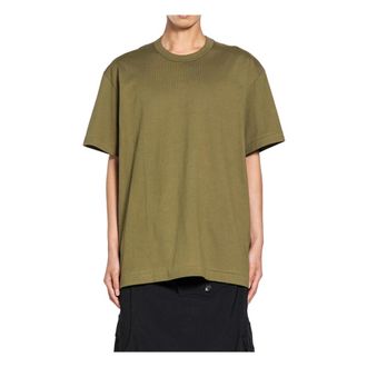 Comme Des Gar&ccedil;ons T-Shirts, male, Green, Size: M Cotton Jersey T-Shirt