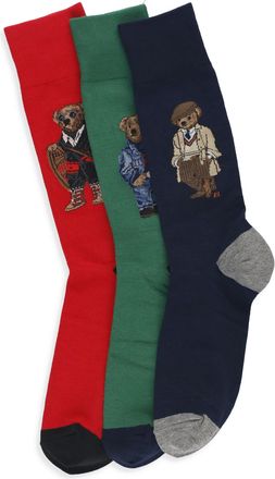 Ralph Lauren Polo Bear Socks Set