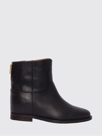 Via Roma 15 Stivaletto con zeppa Via Roma 15 in pelle