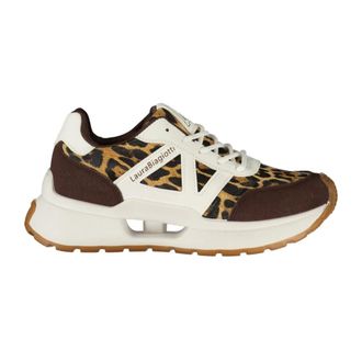 Laura Biagiotti Sportschoen - Dames - Schoenen - Bruin - Maat: 38 EU Leer