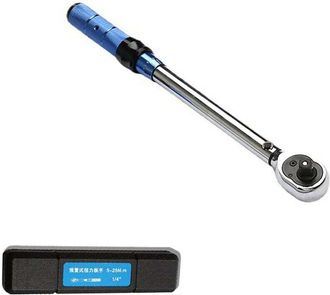 OEM Llave Dinamom&eacute;trica De Alta Precisi&oacute;n, Ajustable, De Acero Al Vanadio, Para Reparaci&oacute;n De Autom&oacute;viles, Bicicletas Y Hogar, Con Caja De Almacenamiento,