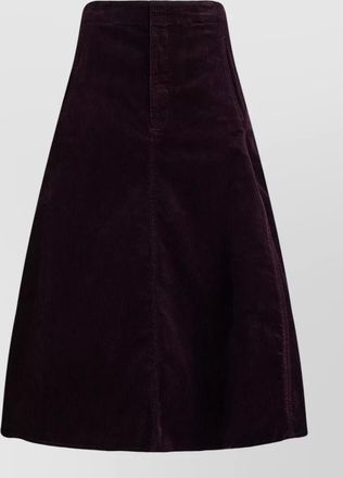 Polo Ralph Lauren cotton high-rise a-line skirt
