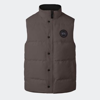 Canada Goose Garson Vest Black Disc (Men, Coastal Grey, S)