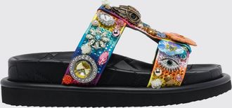 Kurt Geiger Sandalo Orson in raso con strass