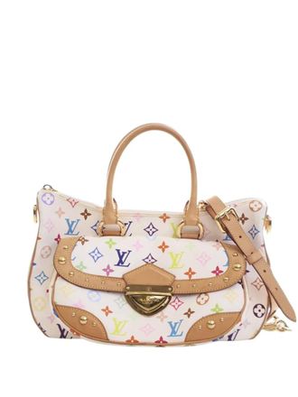 Louis Vuitton 2008 Monogram Multicolore Rita satchel - White