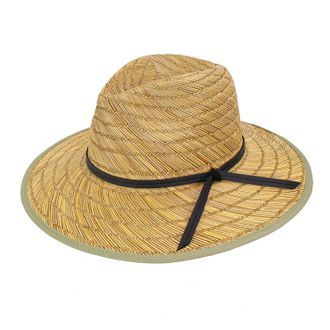 Peter Grimm Conker Straw Sun Protection Hat Khaki