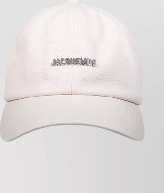 Jacquemus gadjo curved brim six-panel hat
