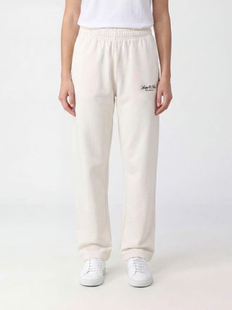 Sporty & Rich Pantaloni Donna colore Ecru