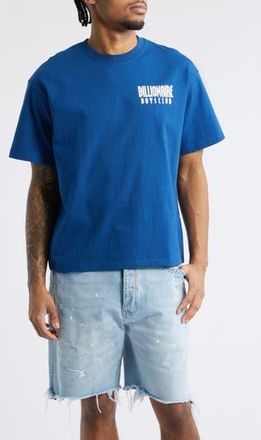 Billionaire Boys Club BB Insignia Crop Graphic T-Shirt in Navy Peony at Nordstrom Rack, Size Xx-Large