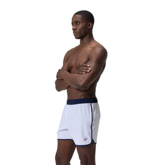 Speedo Heren Jetstream Volley Retro Logo Zwemshorts (Wit)
