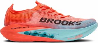 Brooks Mens Hyperion Elite 5 Shoe In Pink/clay/blue