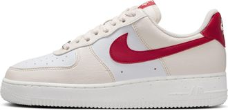 Nike Womens Air Force 1 Low 07 Next Nature Pale Ivory University Red