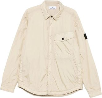 Stone Island Hombre, Chaquetas, Beige, Talla: M