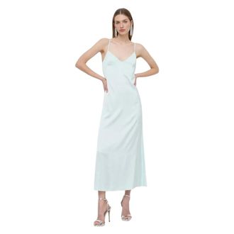 IVY OAK Feestjurk - Dames - Feestkleedjes - Blauw - S - Kleedjes