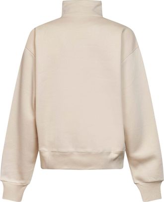 Jacquemus Mens Sweatshirt The Gros Grain Beige Cotton Sweatshirts Sweater