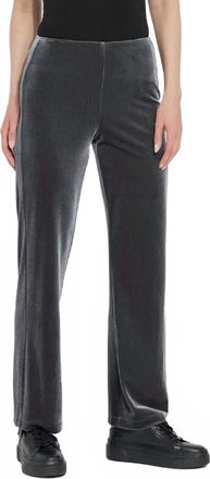 Lyss&eacute; Womens Velvet Pant In Charcoal
