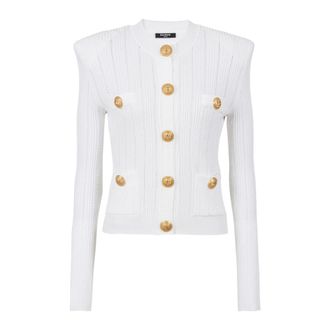 Balmain Mujer, Jerseys, Blanco, Talla: S