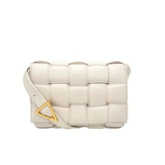 Bottega Veneta Pre-owned Cross Body Bags, female, White, Size: ONE SIZE Pre-owned Vintage Shoulder Bag