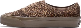 Vans Luipaard Pony Hair Sneakers - Dames - Sneakers - Bruin - 37 EU - Katoen - Schoenen