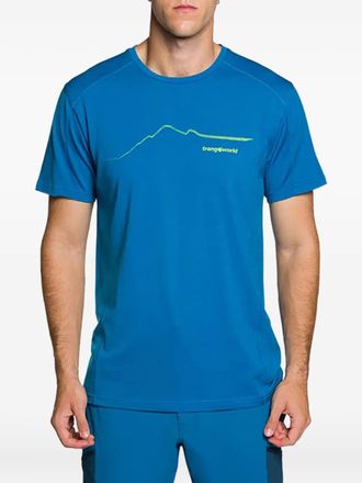 Trangoworld Serneus 730 performance T-shirt - unisex - Polyamide/Wool - L - Blue