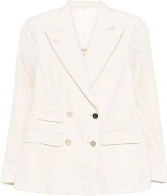 L.B.M. 1911 L.b.m. 1911 Jassen - Dames - Blazers - Wit - 2XL - Jassen