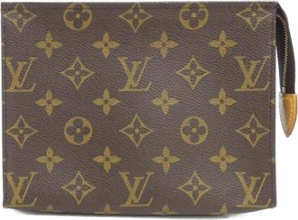 Louis Vuitton Marron Monogram Monogram Pouch (Pre-Owned)