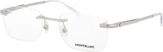 Montblanc MB0279O Silver Metal Eyeglasses - Silver