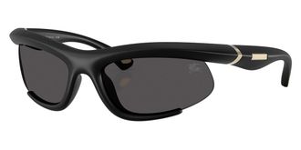 Burberry Dark Grey Irregular Ladies Sunglasses BE4462 418687 64