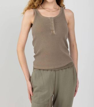 NSF Bell Snap Tank In Pigment Java