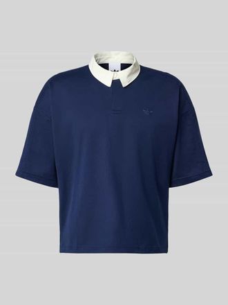 adidas Originals Regular Fit T-Shirt aus reiner Baumwolle in Marine, Gr&ouml;&szlig;e XXL