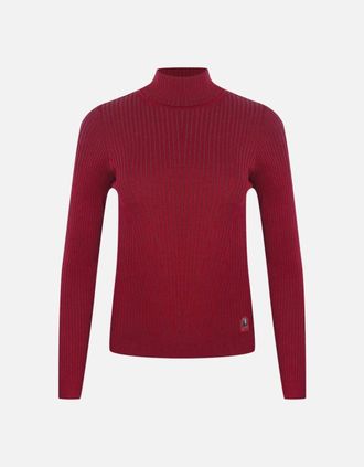 Parajumpers Womens Parajumpers Lotus Red Sweater - Size: 10/8
