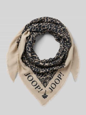 Joop Schal mit Allover-Animal-Print Modell Aira in Aqua, Gr&ouml;&szlig;e 1