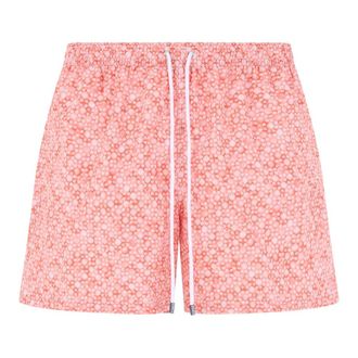 Fedeli Beachwear, male, Pink, Size: 2XL Short Breathable Swim Trunks